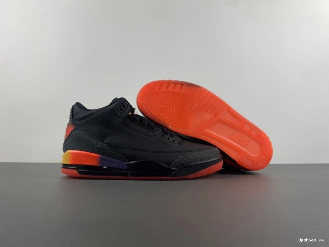 Retro Balvin  Jordan  3 Rio J FN0344-001 0803